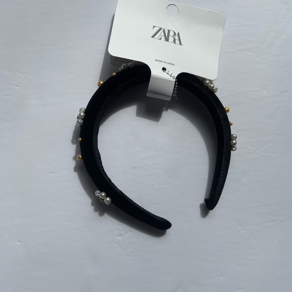 Zara Kids Velvet Headband - Picture 4 of 4